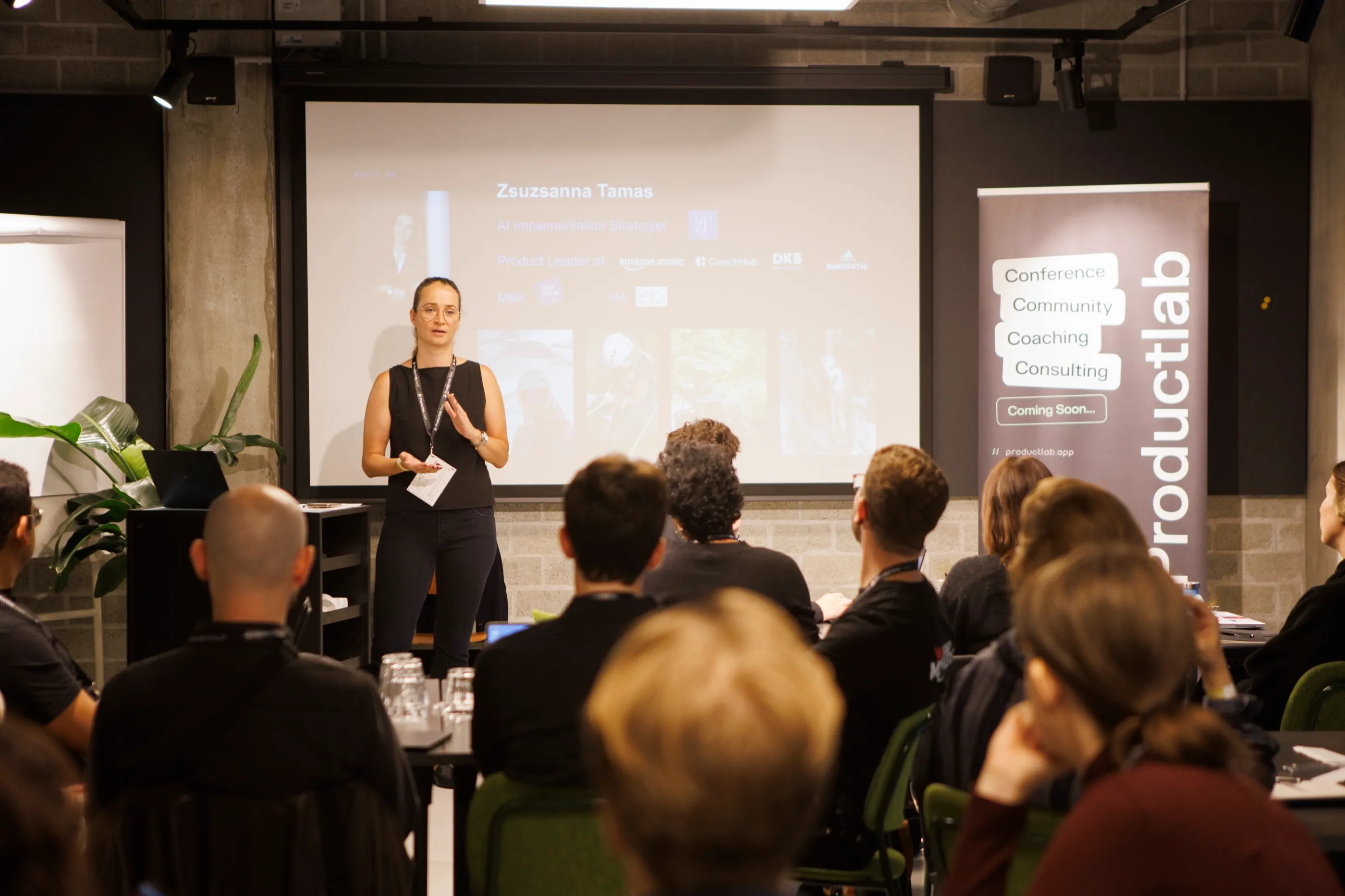Leading a workshop at the ProductLab Conference 2026